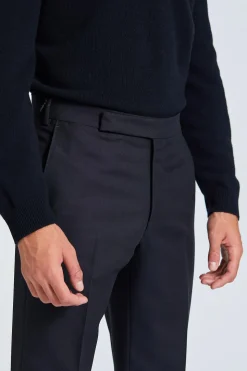 Man Trousers Attitude Drop Reg Black