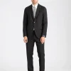 Man Woven Jacket Charcoal