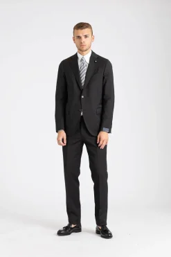 Man Woven Jacket Charcoal