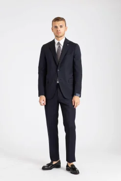 Man Woven Jacket Navy