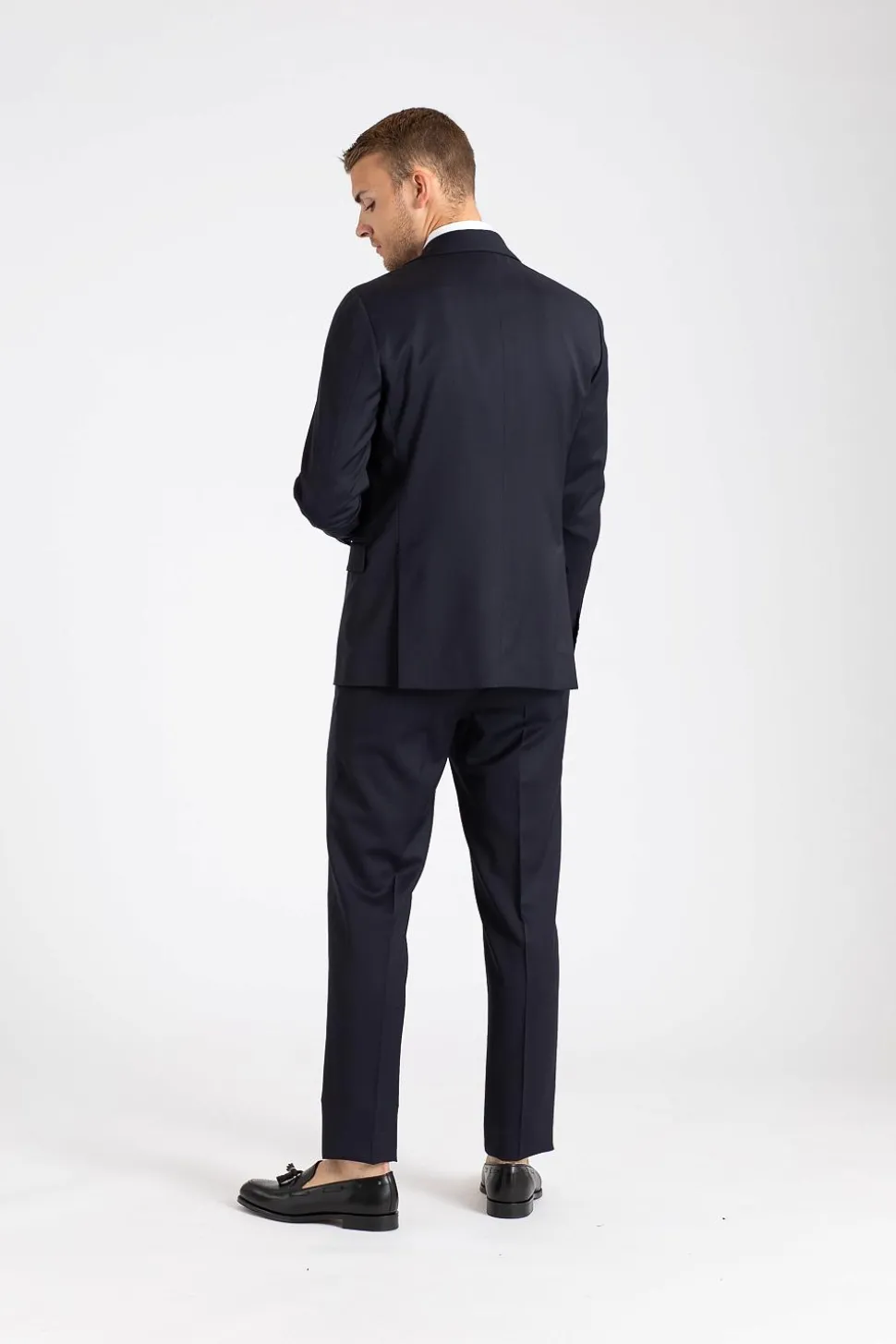 Man Woven Jacket Navy