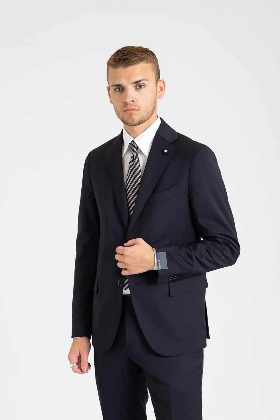 Man Woven Jacket Navy