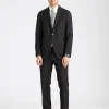 Man Woven Suit Charcoal