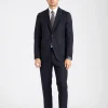 Man Woven Suit Navy