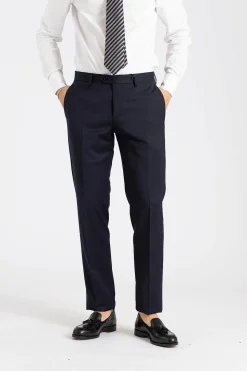 Man Woven Suit Navy