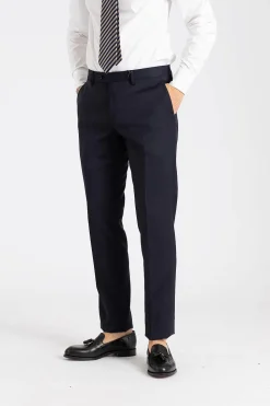 Man Woven Suit Navy