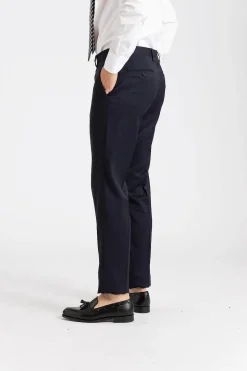 Man Woven Suit Navy