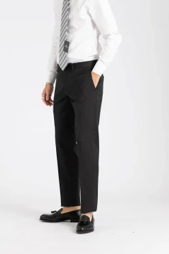 Man Woven Trouser Charcoal