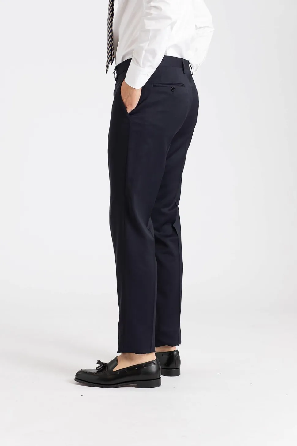 Man Woven Trouser Navy