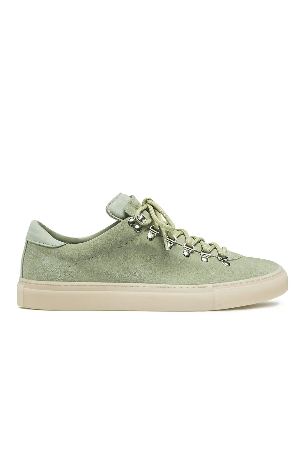 Marostica Low Meadow Green Suede