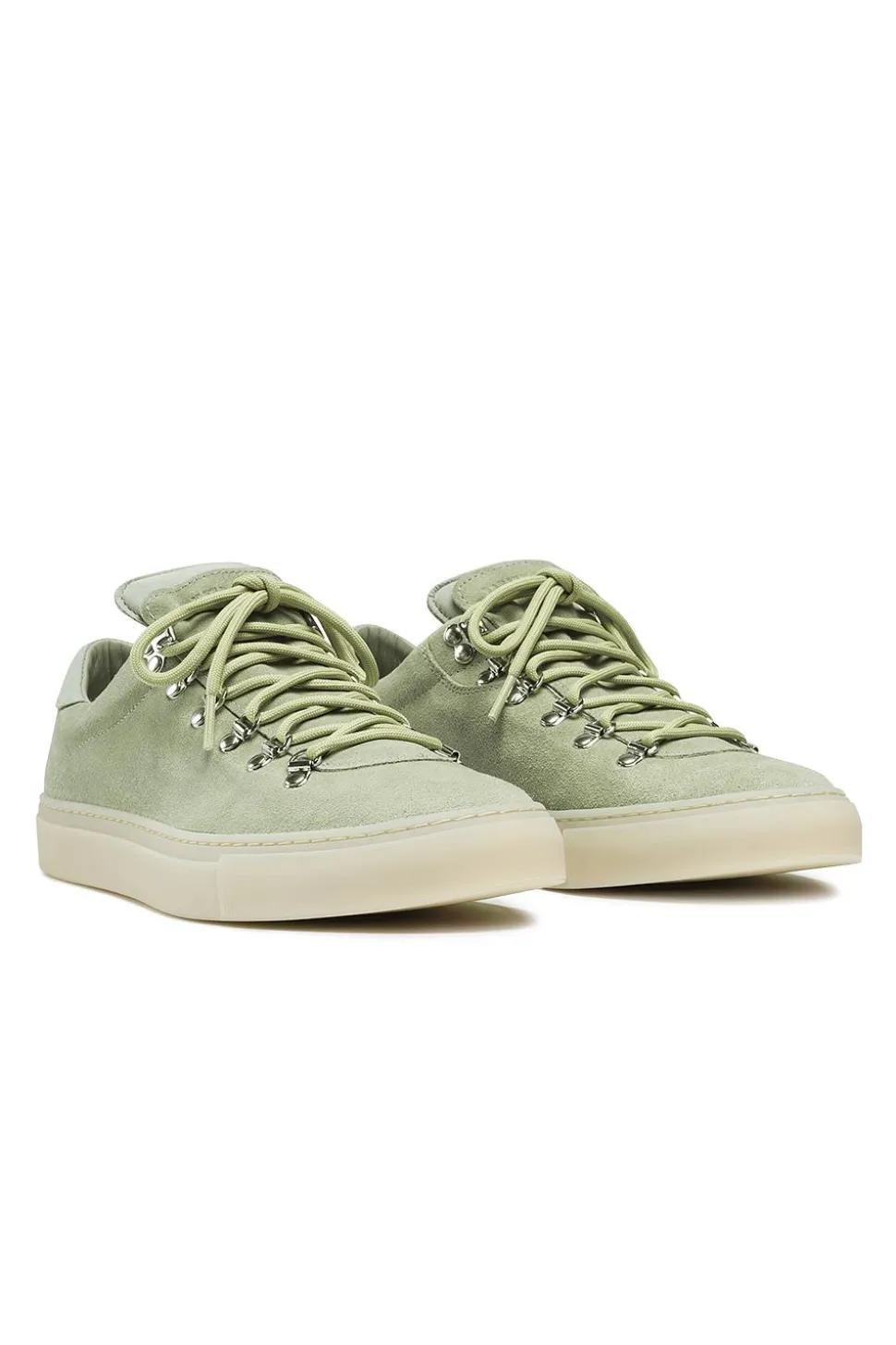Marostica Low Meadow Green Suede