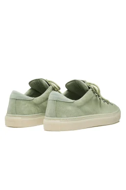Marostica Low Meadow Green Suede