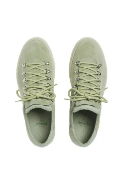 Marostica Low Meadow Green Suede