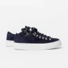 Marostica Low Navy Suede Platform