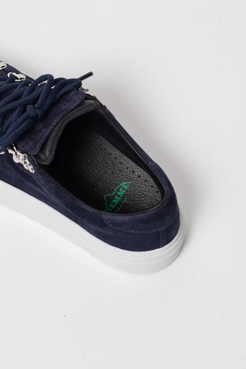 Marostica Low Navy Suede Platform