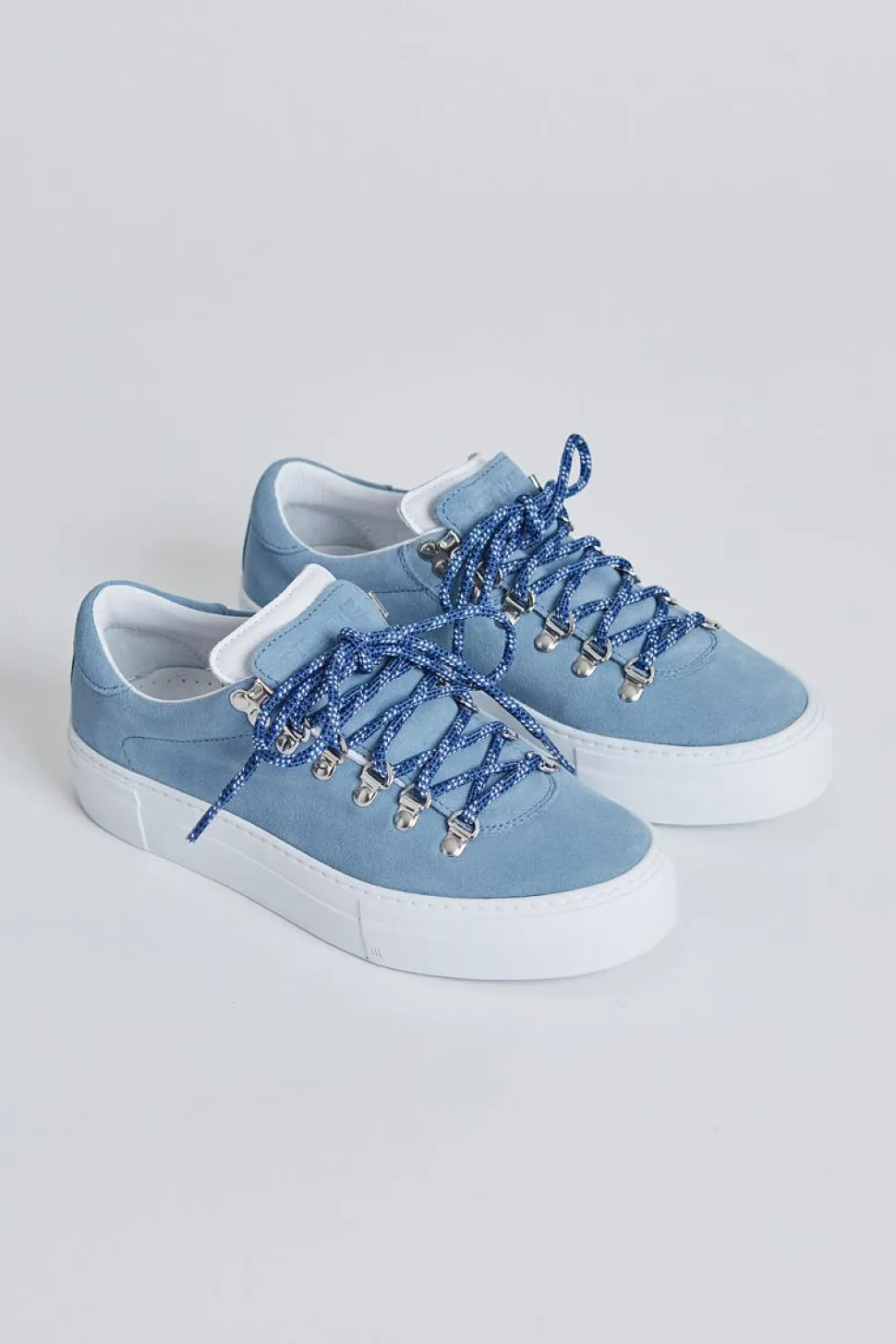 Marostica Low Platform Dusk Blue Suede