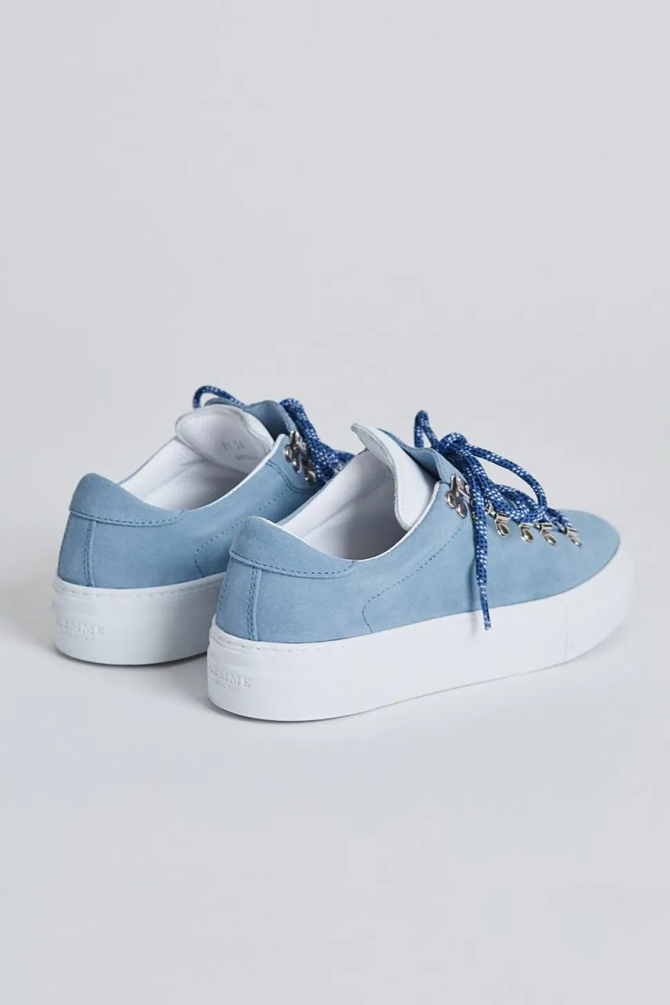 Marostica Low Platform Dusk Blue Suede