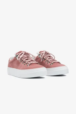 Marostica Low Platform Wild Rose Suede