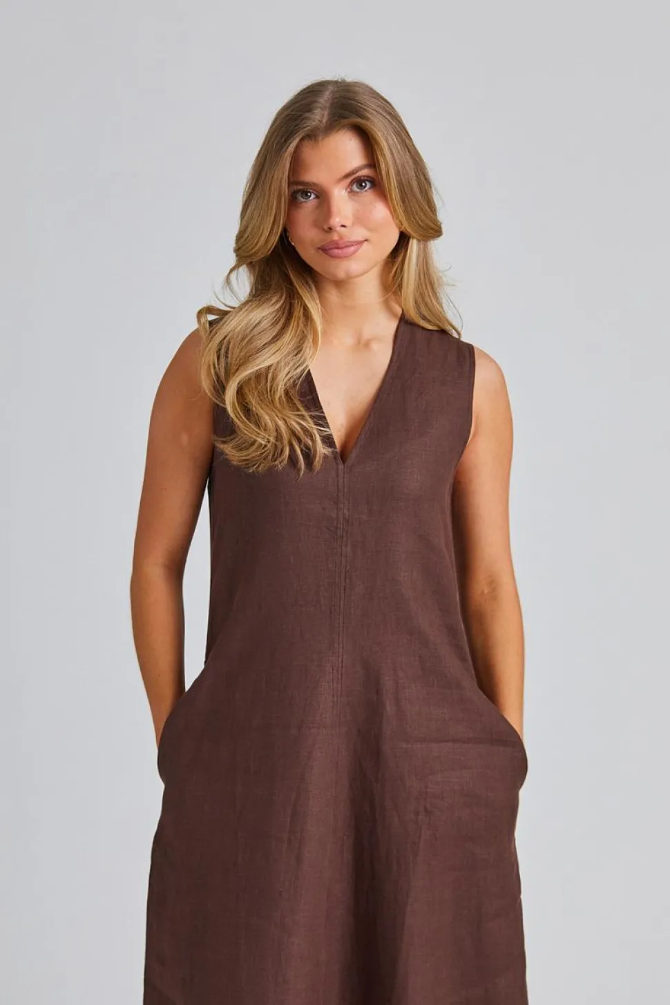 Marteret Midi Dress Bistre