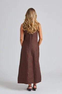 Marteret Midi Dress Bistre
