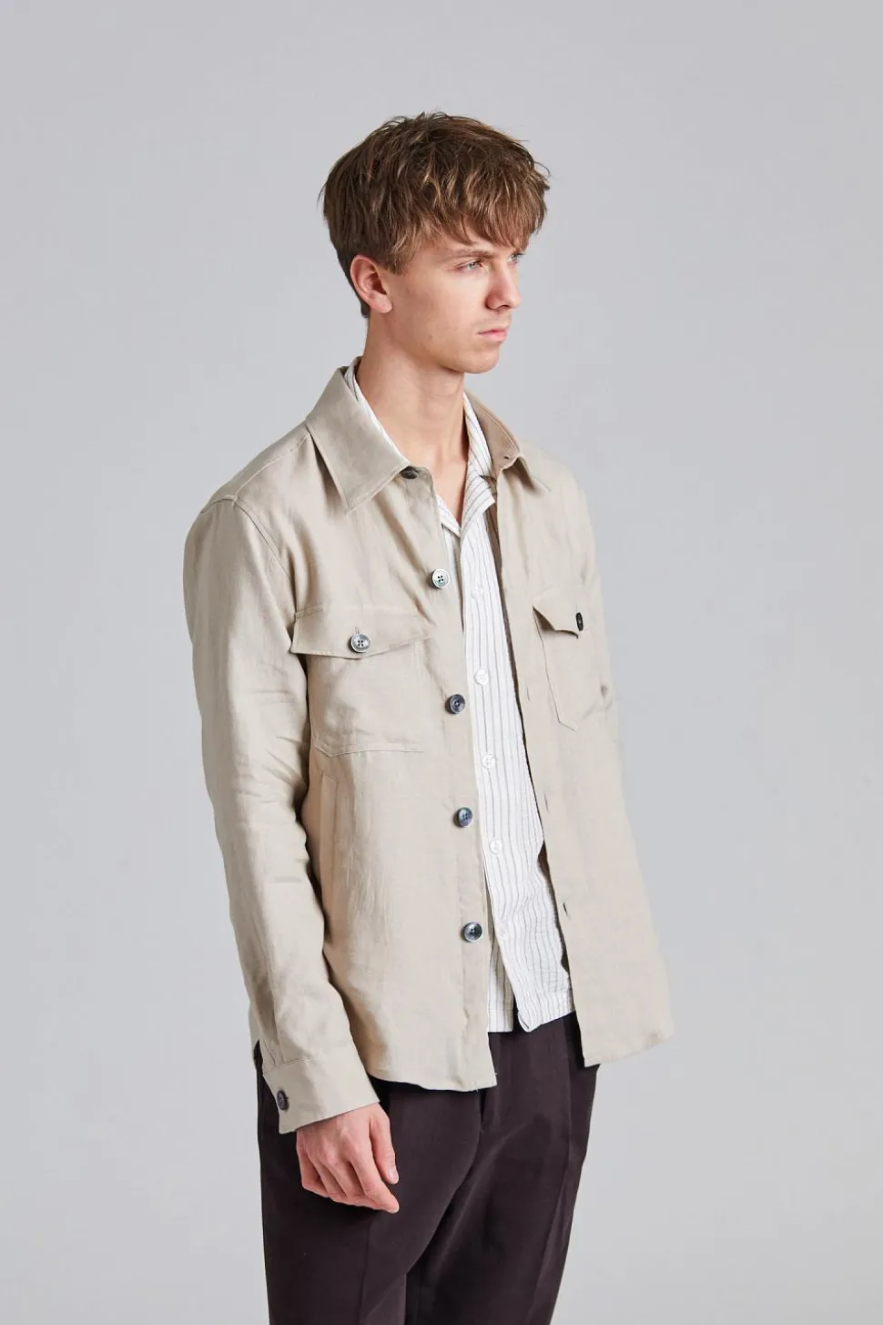 Maverick Jacket White Grass