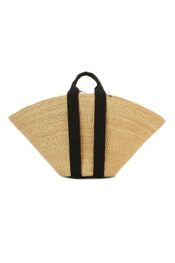Maxi Sophie Black Handle Black Pouch