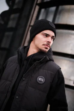 Mens Garson Vest Black Label CR Black