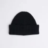 Merino Cash Beanie Black