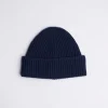 Merino Cash Beanie Navy