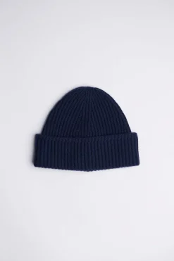 Merino Cash Beanie Navy
