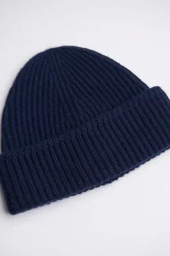 Merino Cash Beanie Navy