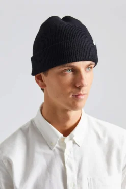Merino Lambswool Beanie Black