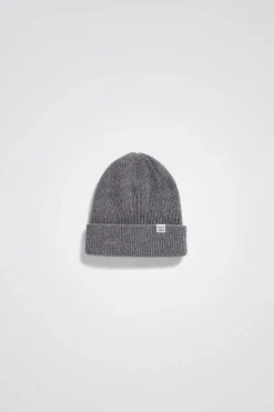 Merino Lambswool Beanie Grey Melange