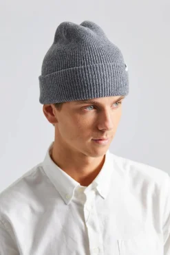 Merino Lambswool Beanie Grey Melange