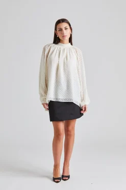Mimosa Blouse Cream White