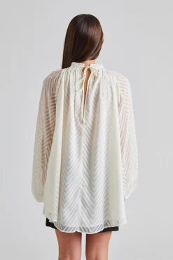 Mimosa Blouse Cream White