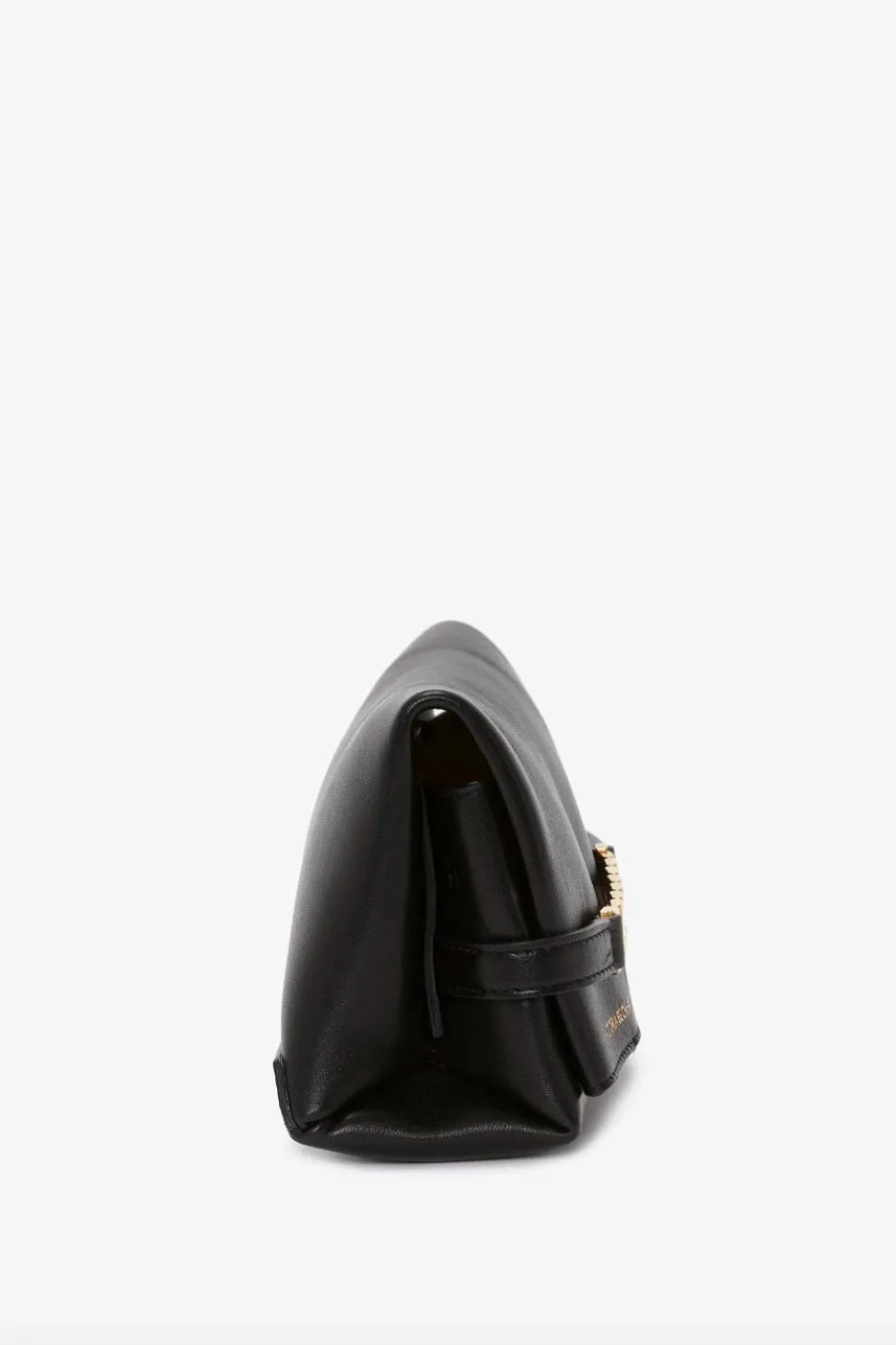 Mini Pouch With Long Strap Black