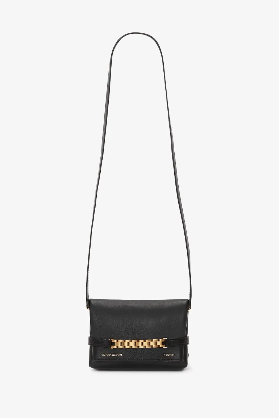 Mini Pouch With Long Strap Black