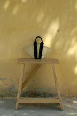 Mini Sophie Black Handle Black Pouch