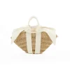 Mini Sophie Lace Ecru Handle Ecru Pouch