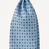 Mix Flower Silk Tie Light Blue