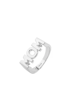 Mom Ring Silver