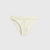 Monogram Bikini Bottoms Ecru/Straw