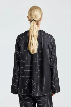 Monogram Silk Set