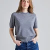 Montauk Tee Gray Melange