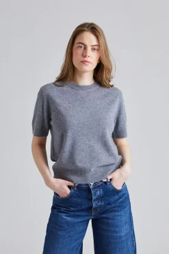 Montauk Tee Gray Melange