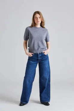 Montauk Tee Gray Melange
