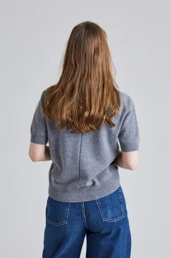 Montauk Tee Gray Melange