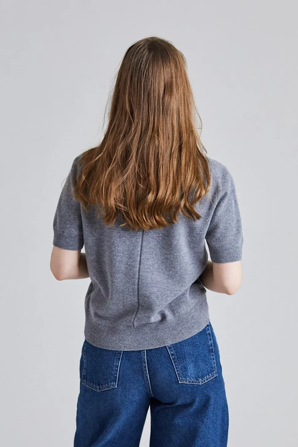 Montauk Tee Gray Melange