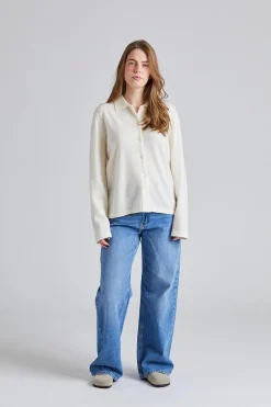 Monterey Button Down Polo Macadamia